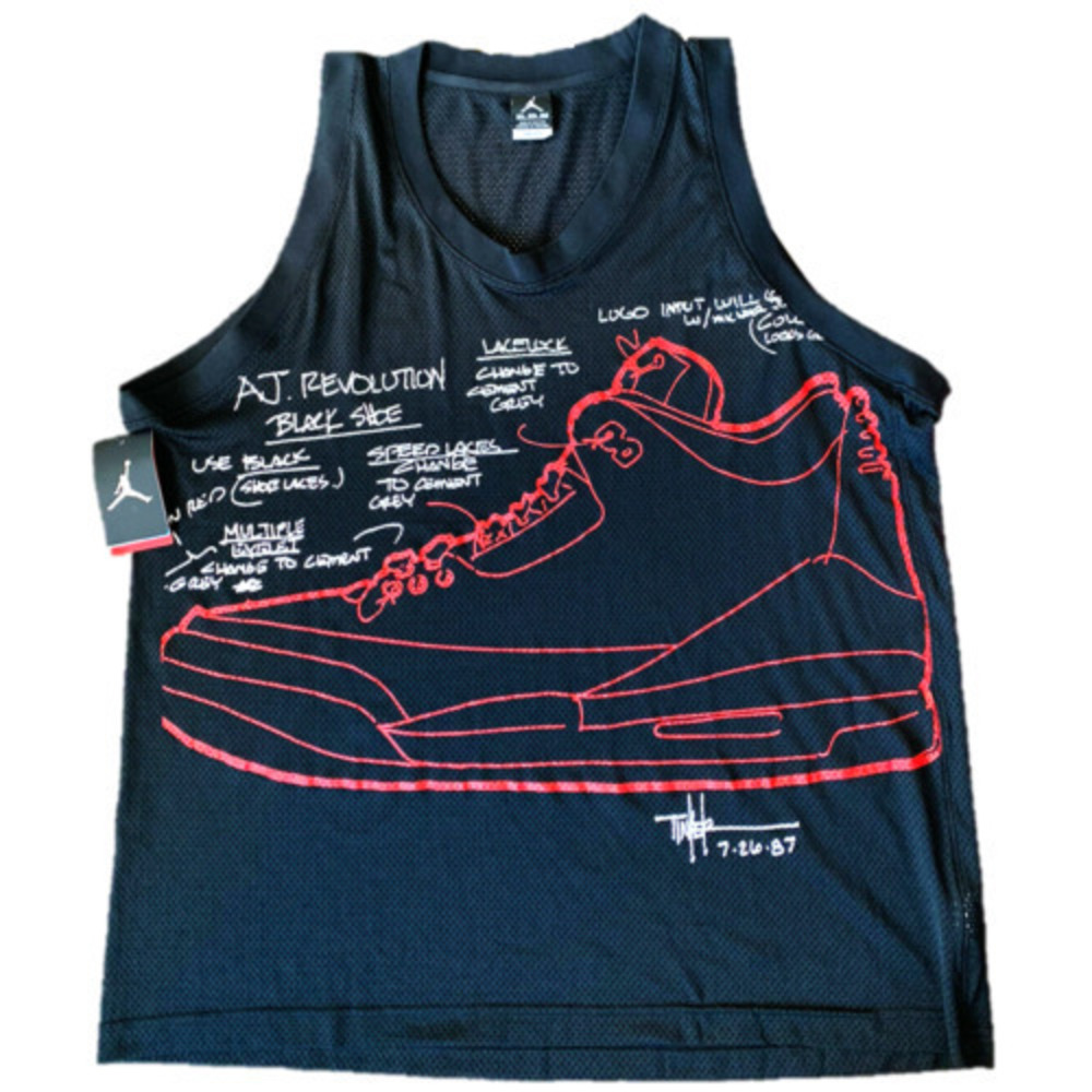 Nike Mens 3 Mesh Dri Fit Basketball Tank Size Small